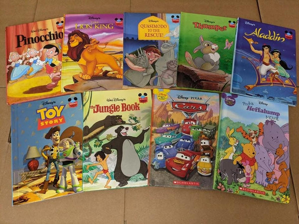 Lot of 10 Disney Wonderful World of Reading Children's Books Random Mixed Set Picture Storybooks Ages 2‑8 Kids Classics Bedtime Read‑Aloud — photo 2
