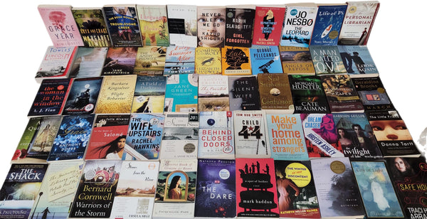 Fiction Book Lot: Paperback Mystery, Romance, Thriller - Curated Mix — photo 1