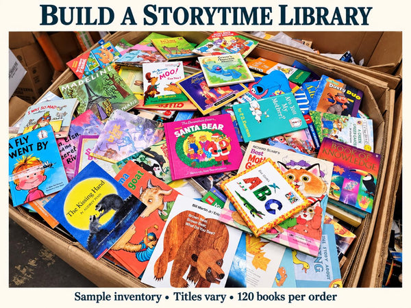 120 Kids Storytime Books Lot, Assorted Picture Books, Hardcover & Paperback, Daycare Classroom Reading Collection — photo 2