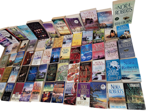 Lot of 10 Nora Roberts Paperback Books: Curated Romance Novels — photo 1
