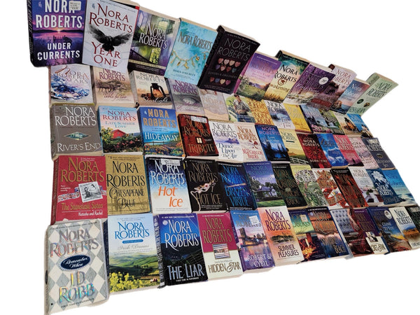 Lot of 10 Nora Roberts Paperback Books: Curated Romance Novels — photo 2