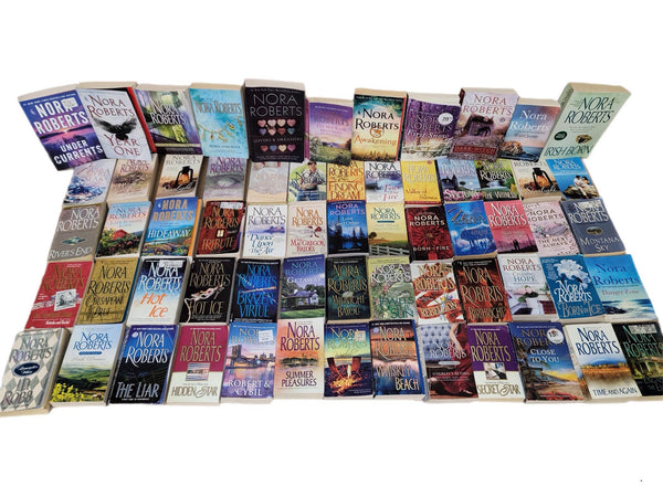 Lot of 10 Nora Roberts Paperback Books: Curated Romance Novels — photo 3