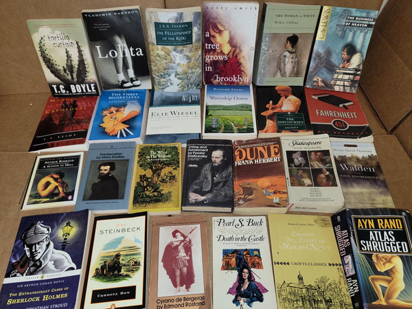 Classic Literature Paperback Book Lot: Curated Mix & Match — photo 4