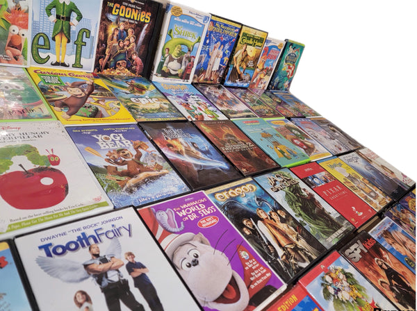 Family DVD Movie Lot: Kids Cartoon Films, Adventure Movies (You Choose Quantity) — photo 3