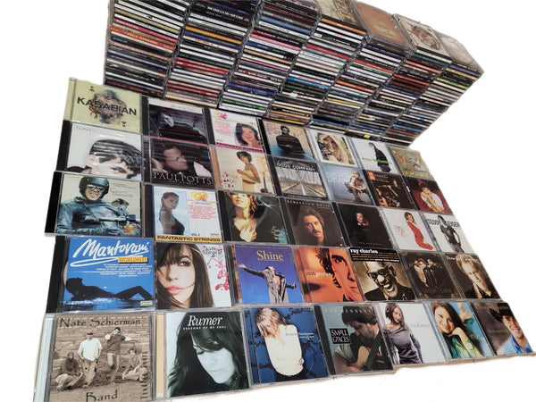 Curated Music CD Lot: Assorted Genres, Original Artwork (You Choose Quantity) — photo 1