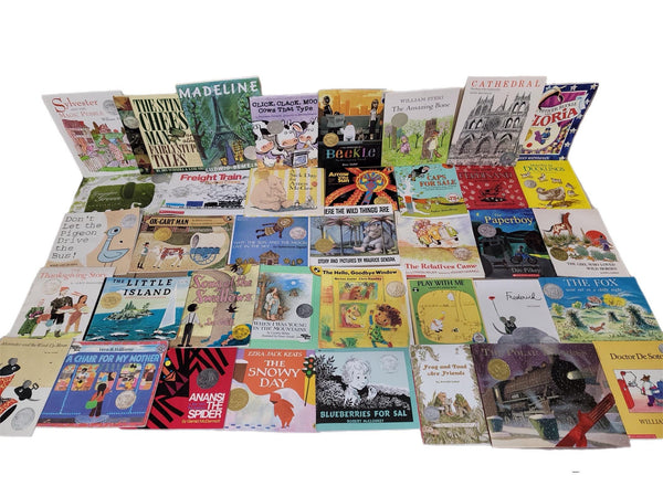 Caldecott Honor Children's Books Lot: Random Mix, Award Winning Kids Set — photo 4