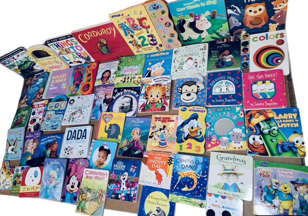 Children's Board Book Lot: Curated Mix for Toddler Daycare - INSTANT BABY Library Picture Books Early Learning Preschool Nursery Durable — photo 2