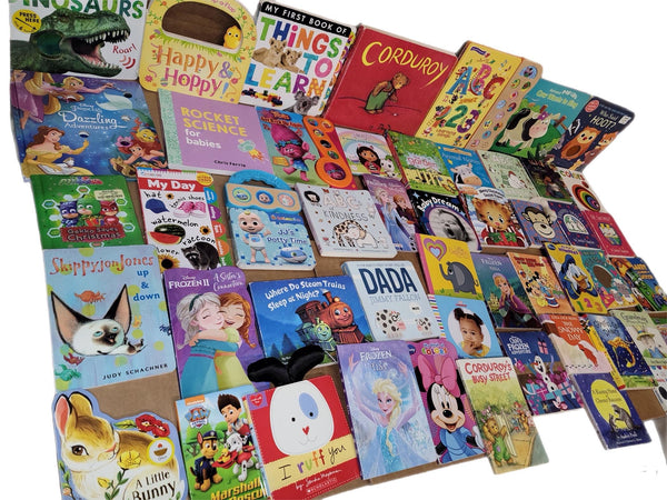 Children's Board Book Lot: Curated Mix for Toddler Daycare - INSTANT BABY Library Picture Books Early Learning Preschool Nursery Durable — photo 1