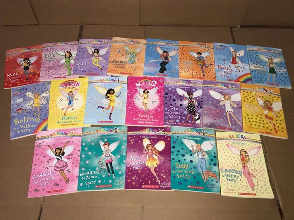 Lot of 10 Rainbow Magic Fairies Books - Daisy Meadows Chapter Stories for Kids - Curated Assorted Mix - Preowned Children's Chapter Books — photo 1