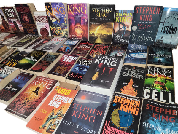Stephen King Paperback Book Lot: Horror, Crime, Fantasy — photo 1