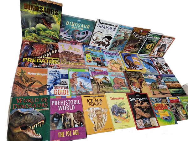 Dinosaur Kids Books Lot: Prehistoric Educational Reader Set — photo 2