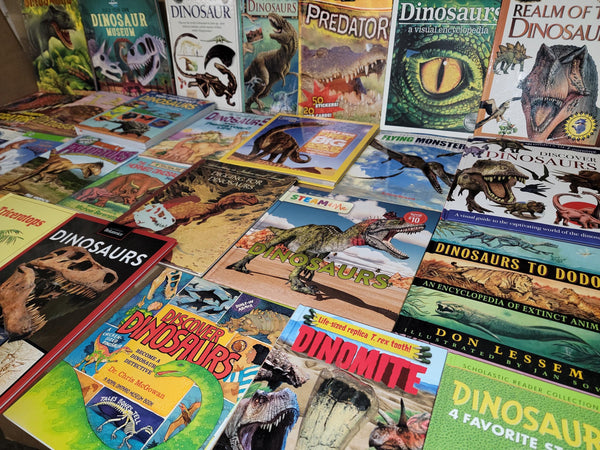 Dinosaur Kids Books Lot: Prehistoric Educational Reader Set — photo 1