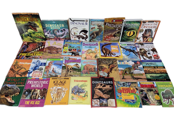Dinosaur Kids Books Lot: Prehistoric Educational Reader Set — photo 3