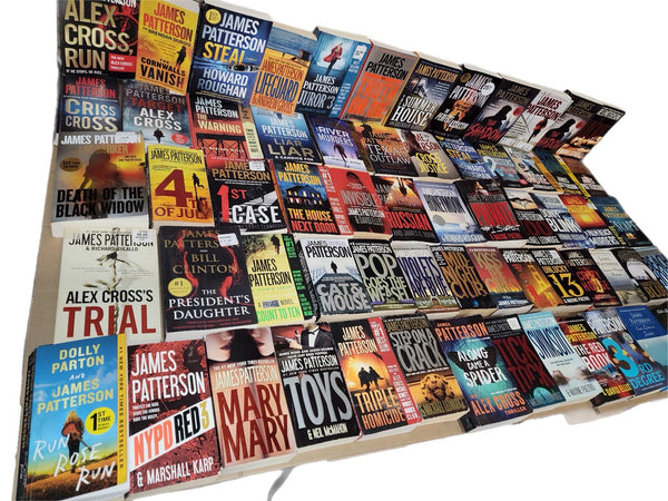 James Patterson Mystery Paperback Books - Curated Lot — photo 1