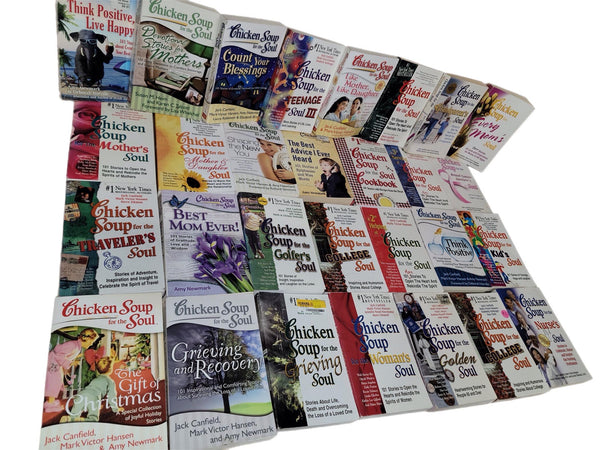 Chicken Soup for the Soul Books: Inspirational Self-Help Lot of 8 — photo 1