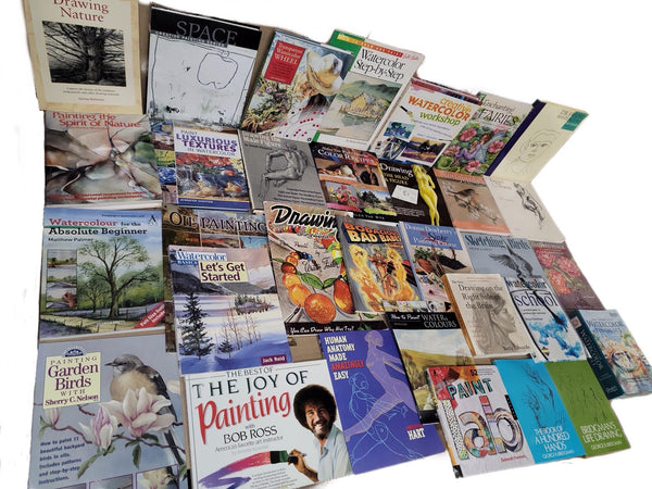 Vintage Art Instruction Books: Drawing & Painting Lot — photo 3