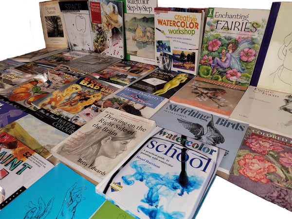 Vintage Art Instruction Books: Drawing & Painting Lot — photo 5