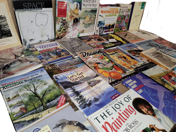 Vintage Art Instruction Books: Drawing & Painting Lot — photo 4