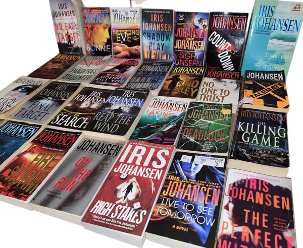 Iris Johansen Mystery Books Lot: Curated Paperback Fiction — photo 1