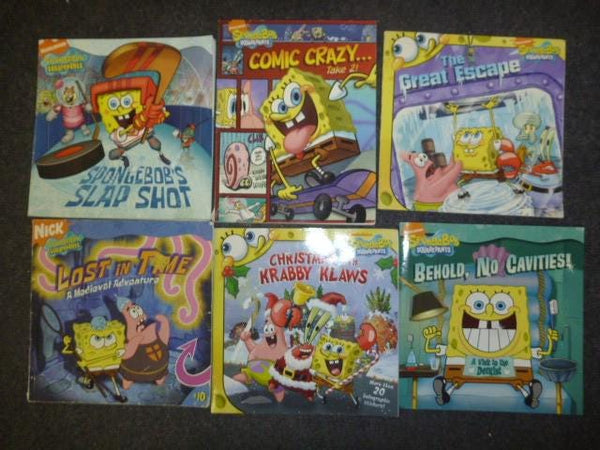 SpongeBob SquarePants Learn to Read Books - Nickelodeon Early Readers Lot of 10 — photo 11