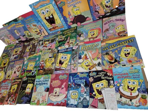 SpongeBob SquarePants Learn to Read Books - Nickelodeon Early Readers Lot of 10 — photo 15