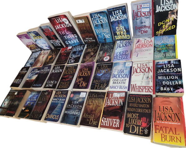 Lisa Jackson Mystery Books Paperback Lot - Curated Selection — photo 2