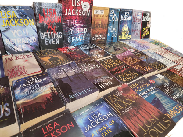 Lisa Jackson Mystery Books Paperback Lot - Curated Selection — photo 3