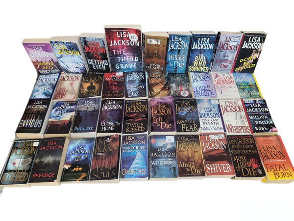 Lisa Jackson Mystery Books Paperback Lot - Curated Selection — photo 5