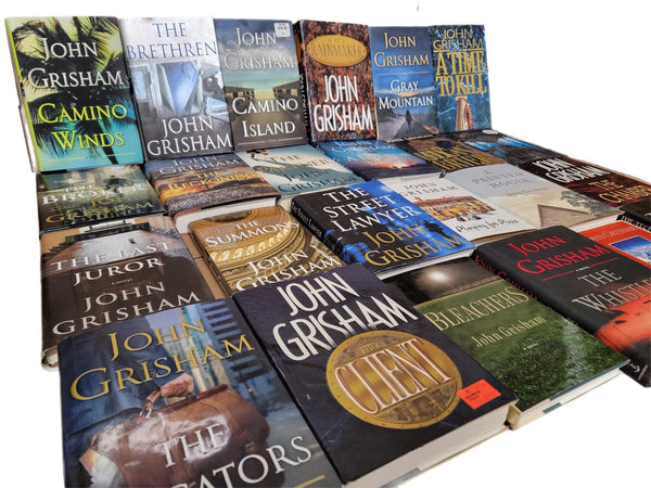 John Grisham Hardcover Books - Mystery Thriller Lot of 5 — photo 3