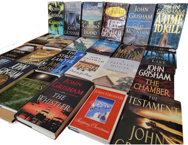 John Grisham Hardcover Books - Mystery Thriller Lot of 5 — photo 2