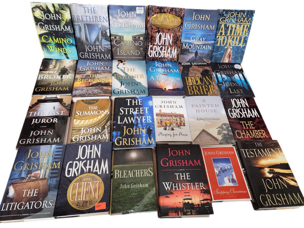 John Grisham Hardcover Books - Mystery Thriller Lot of 5 — photo 4