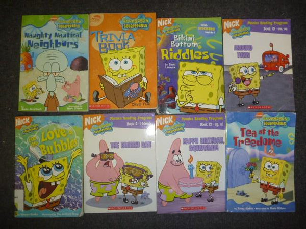 SpongeBob SquarePants Learn to Read Books - Nickelodeon Early Readers Lot of 10 — photo 4
