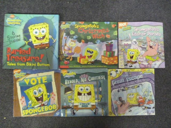 SpongeBob SquarePants Learn to Read Books - Nickelodeon Early Readers Lot of 10 — photo 8