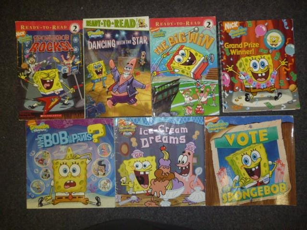 SpongeBob SquarePants Learn to Read Books - Nickelodeon Early Readers Lot of 10 — photo 10