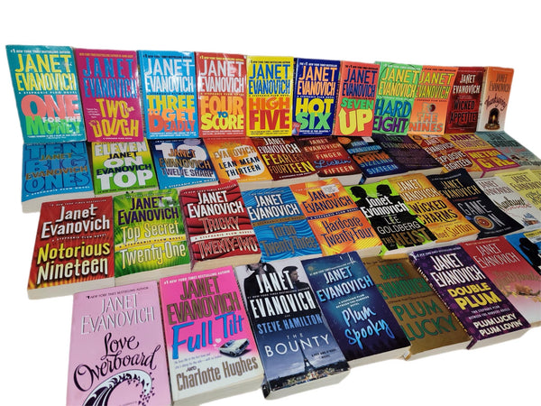 Janet Evanovich Mystery Books Paperback Lot - Stephanie Plum Series — photo 1
