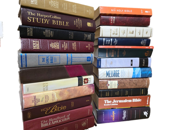 Lot of 10 New Testament Bibles: Mixed Translations for Ministry Outreach — photo 3