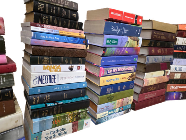 Lot of 10 New Testament Bibles: Mixed Translations for Ministry Outreach — photo 1