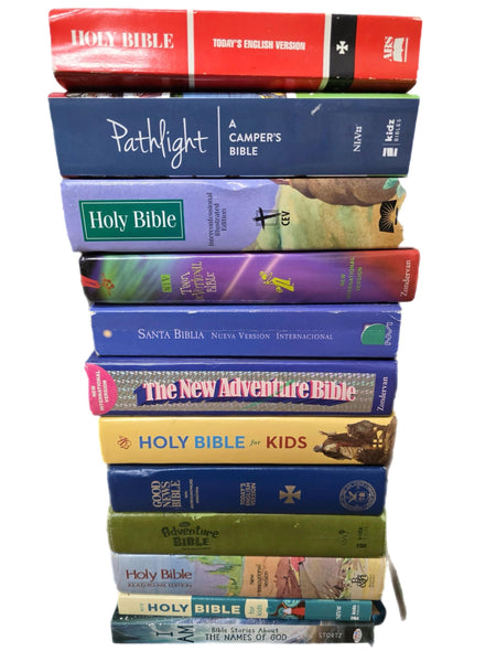 Lot of 10 New Testament Bibles: Mixed Translations for Ministry Outreach — photo 6