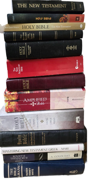 Lot of 10 New Testament Bibles: Mixed Translations for Ministry Outreach — photo 8