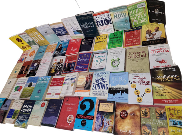 Psychology and Self-Help Book Lot: Motivation, Relationships, Recovery and More — photo 1
