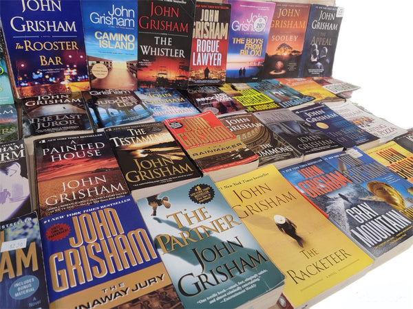 John Grisham Paperback Lot: Mystery Thriller Series -  Curated Book Set — photo 4