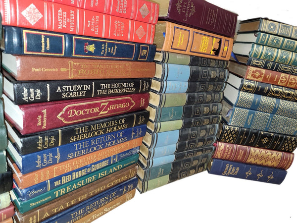 Classic Literature Hardcover Book Lot: Vintage Decor, Curated Selection — photo 2