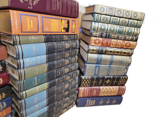 Classic Literature Hardcover Book Lot: Vintage Decor, Curated Selection — photo 4