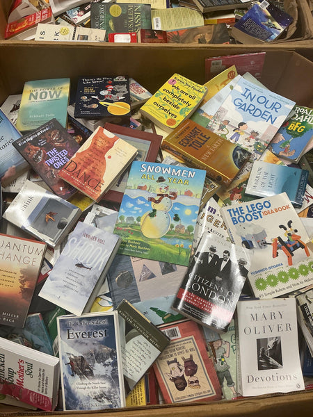 10 Pound Book Lot– "CHOOSE YOUR GENRE" Mix of Fiction and Nonfiction Books | Mystery, Romance, Kids, Classics and More | Bulk Books by Pound — photo 1