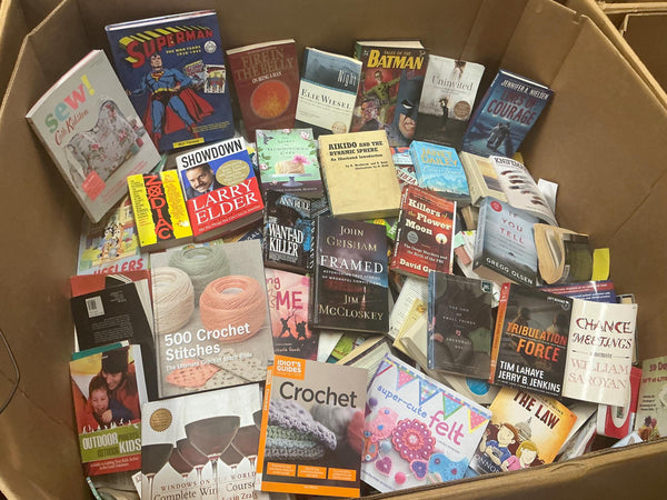 10 Pound Book Lot– "CHOOSE YOUR GENRE" Mix of Fiction and Nonfiction Books | Mystery, Romance, Kids, Classics and More | Bulk Books by Pound — photo 2