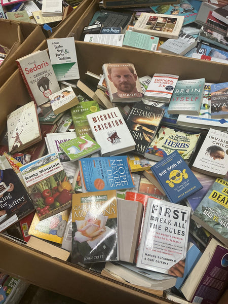 10 Pound Book Lot– "CHOOSE YOUR GENRE" Mix of Fiction and Nonfiction Books | Mystery, Romance, Kids, Classics and More | Bulk Books by Pound — photo 7
