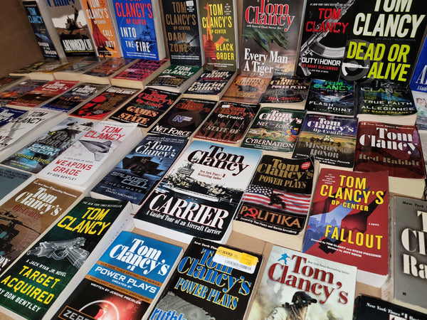 Tom Clancy Military Fiction Paperback Lot: Jack Ryan, Op-Center — photo 4