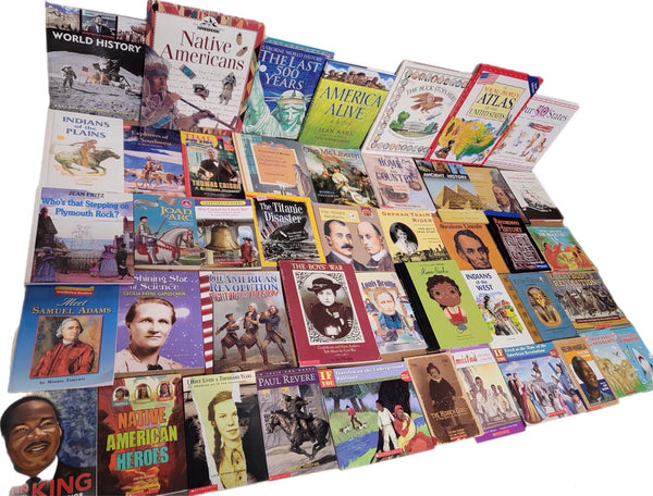 Kids History Book Lot: US & World History, Homeschool Books — photo 1
