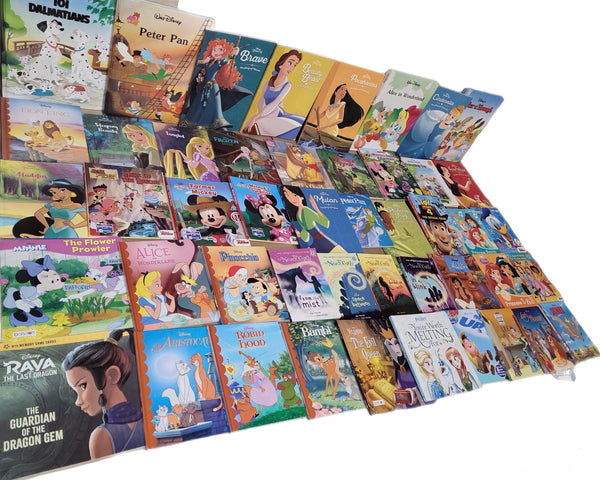Lot of Walt Disney Books Popular Cartoon Princess Mickey Children Picture Kids UNSORTED Set Mix (You Choose the Quantity 5-50) Free Shipping — photo 2