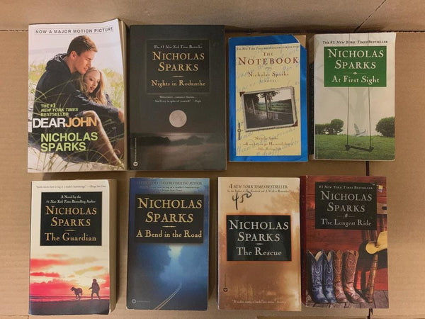 Nicholas Sparks Romance Drama Paperback Books Lot of 10 – Random Unsorted Mix Collection – Contemporary Love Story Novels Bundle — photo 3